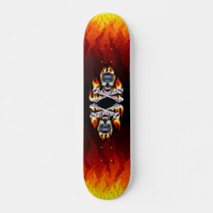 Skate Skulls de Queima