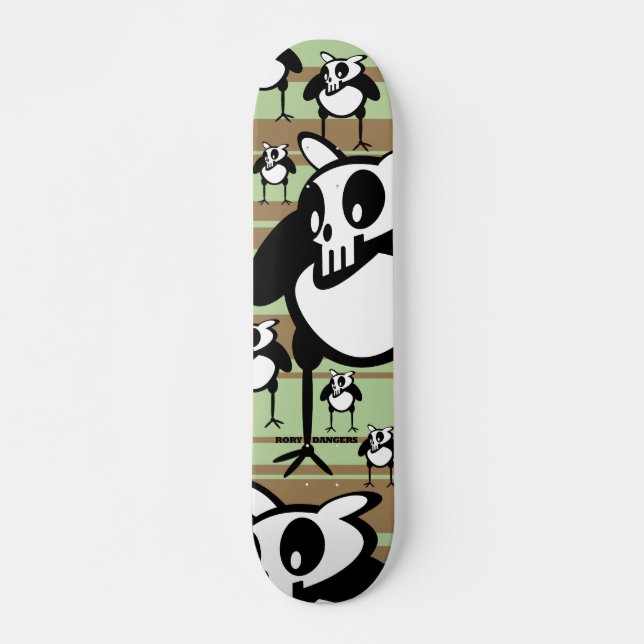 Skate skullycolorboard (Frente)