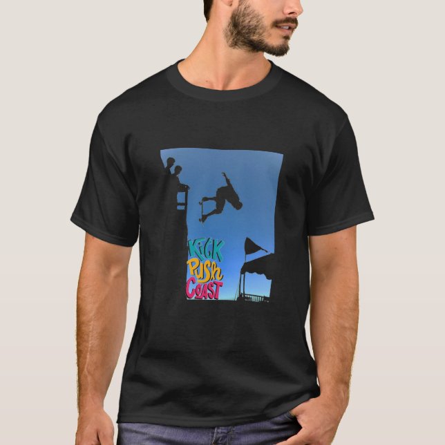 skate sky skate T-Shirt (Frente)