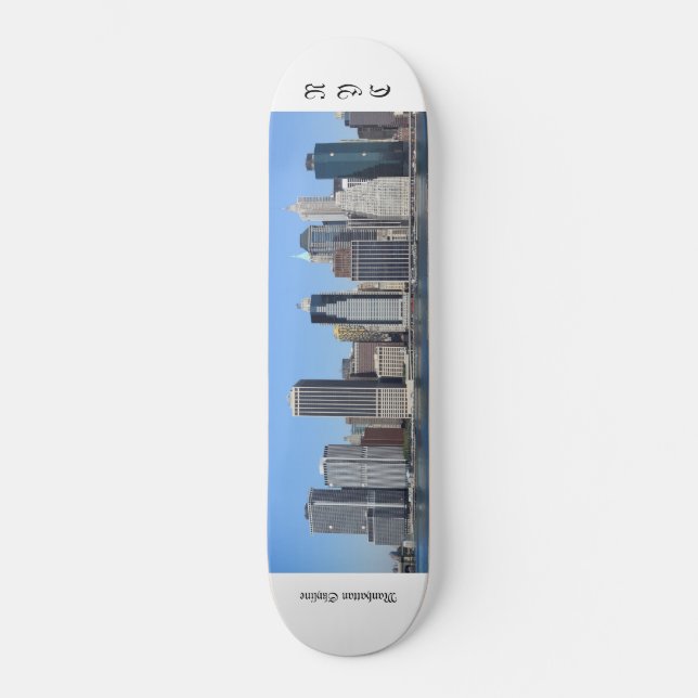Skate Skyline do Lower Manhattan, Nova Iorque (Frente)