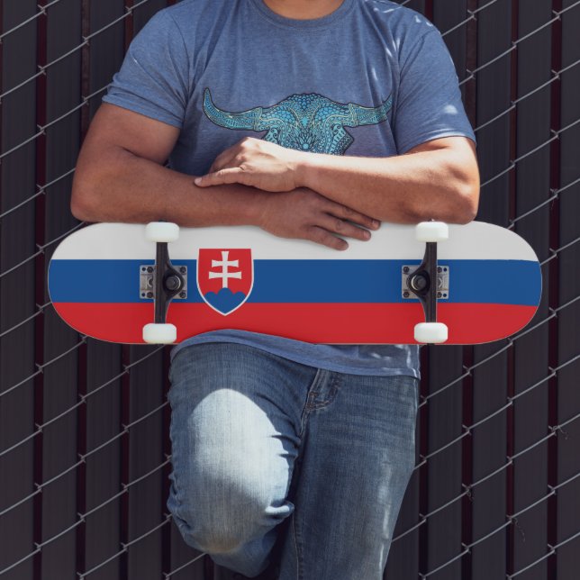 Skate Slovakia Flag (Ao ar livre 3)