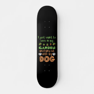 SKATE SÓ QUERO TRABALHAR NO MEU JARDIM E COM...