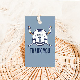 Skate sobre Hóquei no Gelo Obrigado Etiqueta