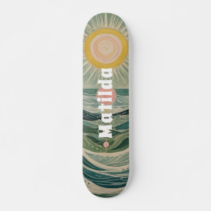Skate Sobretensão solar personalizada
