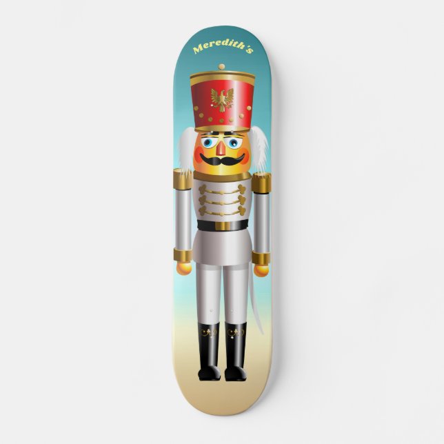 Skate Soldado De Brinquedo Noz Em Hussar Uniforme (Frente)