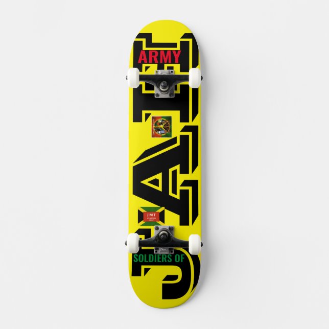 SKATE SOLDADOS DO PAPEL DE JAH ARMY (Frente)