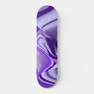 Skate Sonho de neve roxa, Abstrato Fantasy Arco-Íris