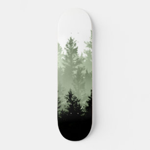 Skate Sonho em Floresta Verde #1 #decor #art