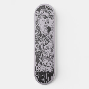 Skate Sonhos ácidos na luz de lua