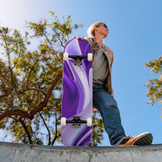 Skate Sonhos de Flor Roxo (Ao ar livre 1)