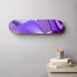 Skate Sonhos de Flor Roxo