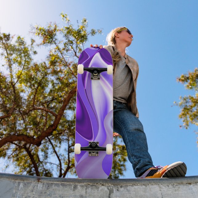 Skate Sonhos de Flor Roxo (Ao ar livre 1)