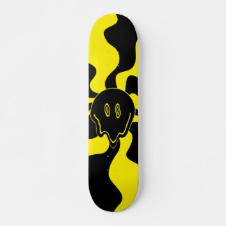 Skate Sorria Retro Preto e Amarelo