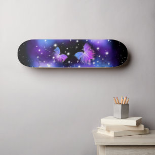 Skate Space Fantasy Butterflies Cosmic