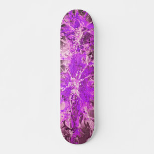 Skate Splattergrunge cor-de-rosa abstrato da pintura  