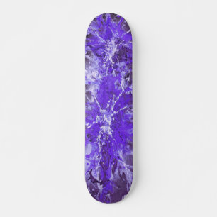Skate Splattergrunge violeta abstrato da pintura  