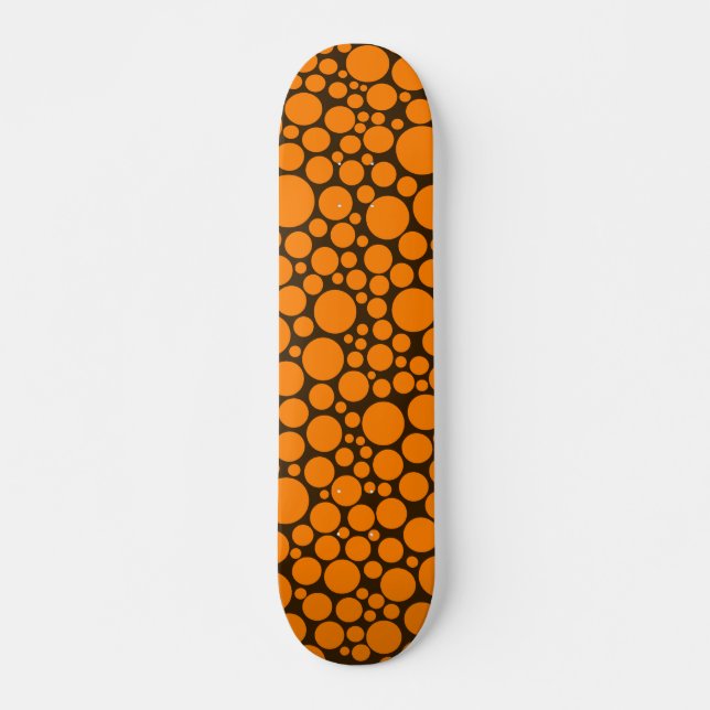 Skate Spott - Laranja no castanho escuro (Frente)