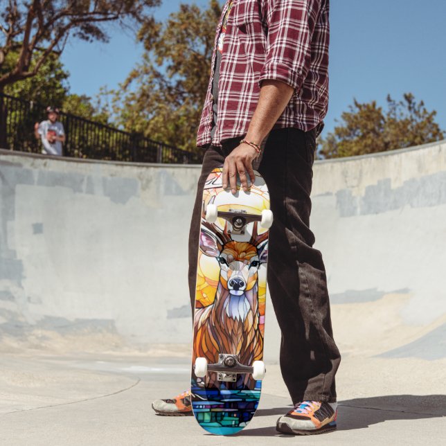 Skate Stained Glass Deer (Ao ar livre 2)