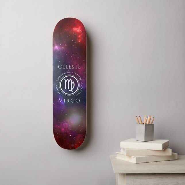 Skate Starfield Virgo Maiden Western Zodiac (Arte de parede)