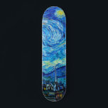 Skate Starry Nigh Van Gogh Pintando arte vibrante<br><div class="desc">Starry Nigh Van Gogh Pintando skate de arte vibrante</div>
