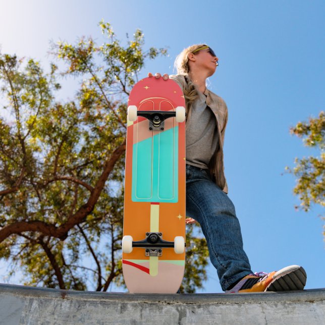 Skate Starry Summer Palm Ice Oasis (Ao ar livre 1)