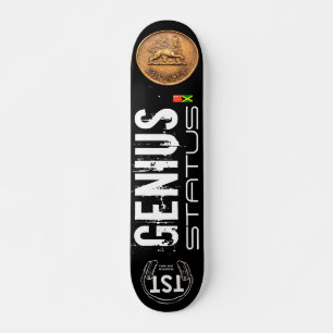 Skate STATUS DE GENIUS Skateboard, Deck 7¾"