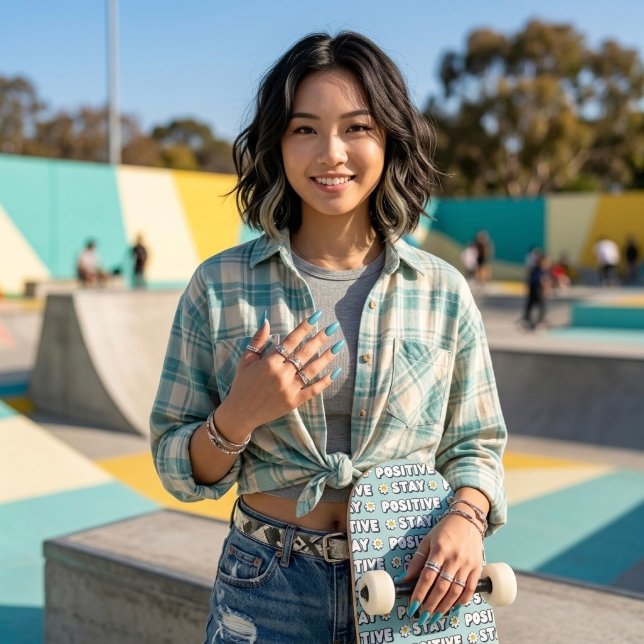 Skate Stay Positive (Criador carregado)