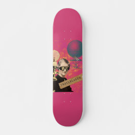 Skate Steampunk Woman Trailblazer Pop Art