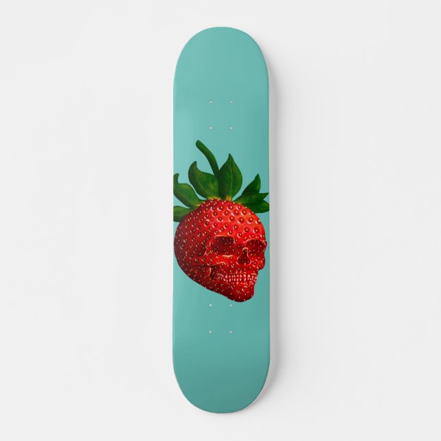 Skate Strawberry Skull (Frente)