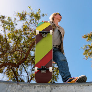 Skate Stripes Diagonais Multicolorido