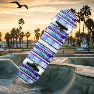 Skate Stripes tropicais - Design de praia