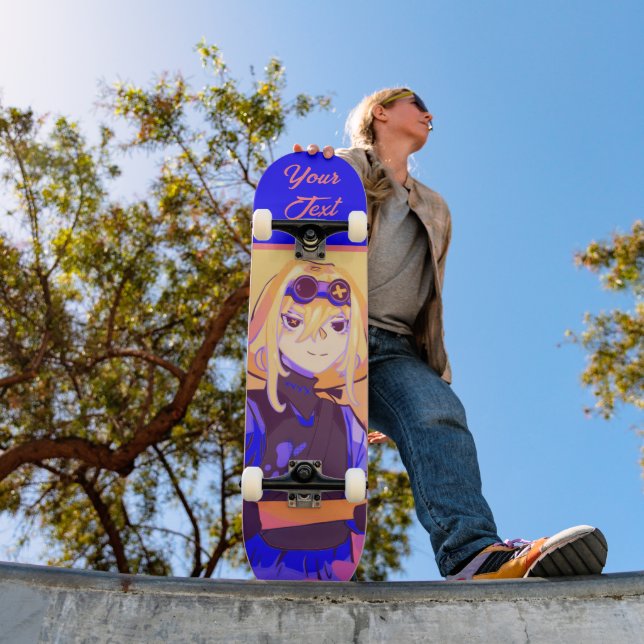 Skate Strong girl Anime (Ao ar livre 1)