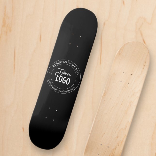 Skate Substituição fácil do logotipo e texto personalizá (Criador carregado)