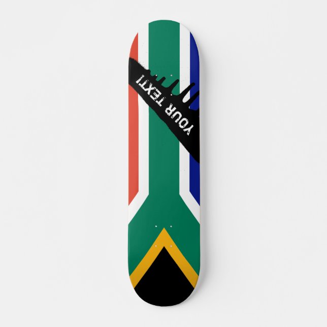 Skate Sul - bandeira africana (Frente)