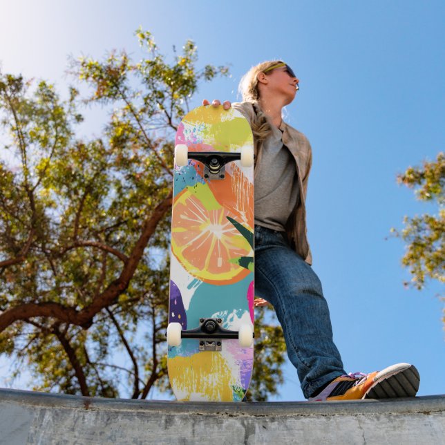 Skate Summer Tropical Fruta Fiesta (Ao ar livre 1)
