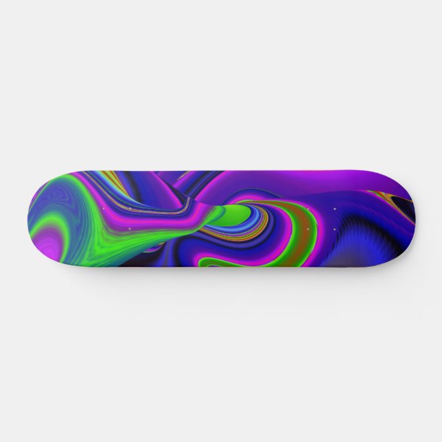 Skate Summerrainbow, Abstrato 3D Rainbowart (Horz)