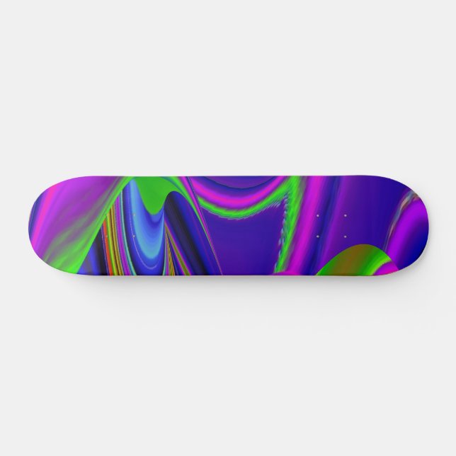 Skate Summerrainbow, Abstrato 3D Rainbowart (Horz)