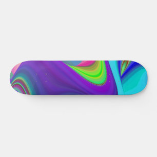 Skate Summersense, Abstrato 3D Rainbowart