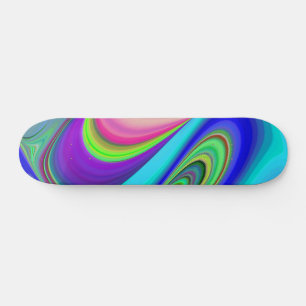 Skate Summersense, Abstrato 3D Rainbowart