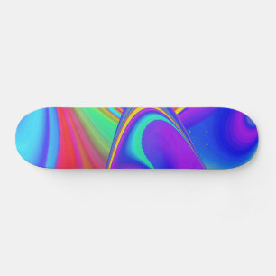 Skate Summersense, Abstrato 3D Rainbowart