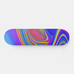 Skate Summersense, Abstrato 3D Rainbowart