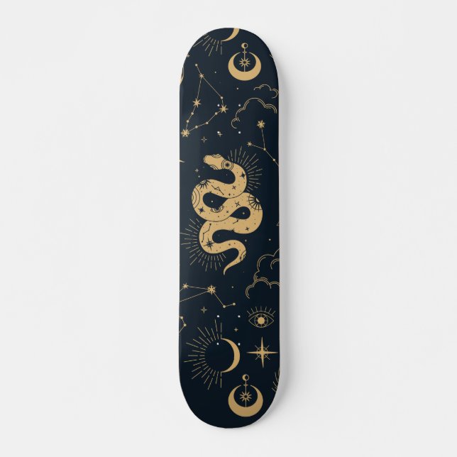 Skate Sun e Moon - Bruxa da Astronomia (Frente)