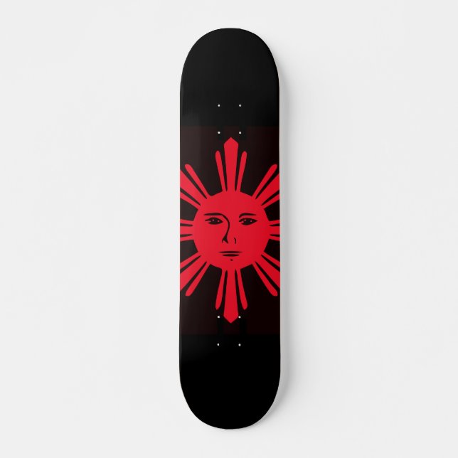 Skate Sun filipino da liberdade (Frente)