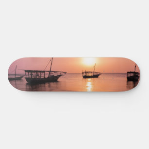 Skate Sunset em Zanzibar