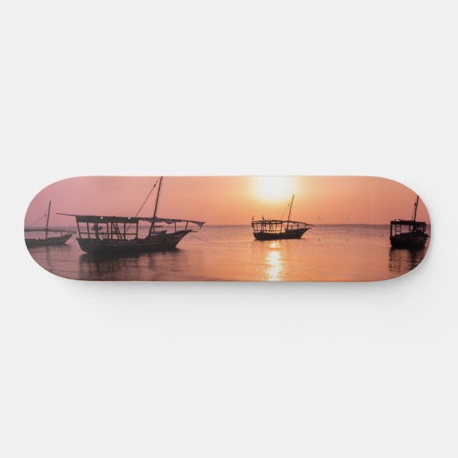 Skate Sunset em Zanzibar (Horz)