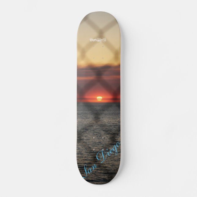 Skate Sunset Encadeado (Frente)