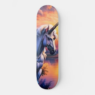 Skate Sunset Lake River Unicorn Seven
