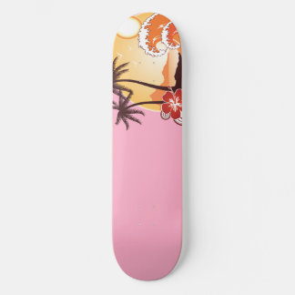 Skate Sunset tropical