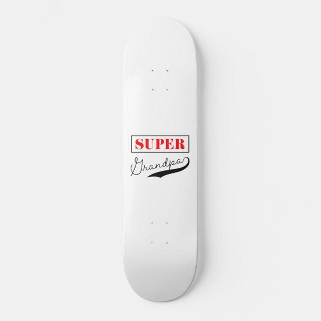 Skate Super vovô (Frente)