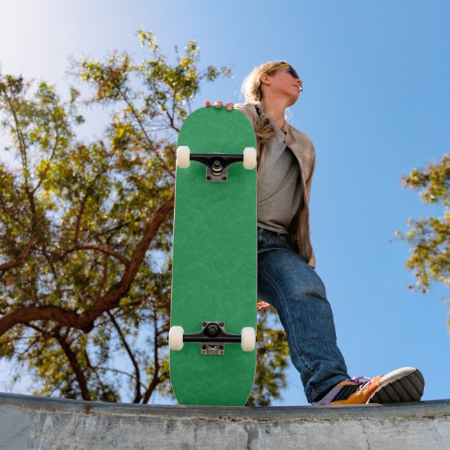 Skate Superfície verde texturizada com padrão espiral (Ao ar livre 1)